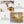 Office Executive Desk For Home Office - White / Gold