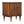 Solid Wood Ribbed Bedside Table