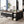 L-Shaped Executive Desk With Storage Cabinet & Shelves, Home Office Workstation With Cpu Stand And Printer Station - Brown / Black