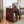 Traditional End Table With Charging Station, Narrow Side Table With USB Ports And Outlets - Red Walnut
