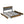 Contemporary Bed Frame With Storage Headboard, Charging Station, LED Lights