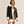 Black Women B3 RAF Aviator Brown Flight Shearling Leather Jacket