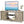59 Inches TV Stand Media Console Center with Storage Cabinet-Natural