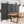4-Panel Folding Room Divider 6 Feet Rolling Privacy Screen with Lockable Wheels-Gray