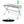 4-6 Person Portable Aluminum Camping Table with Carrying Bag