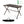 4-6 Person Portable Aluminum Camping Table with Carrying Bag