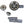 Scandvik Low Profile Drain Stopper - 1