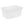 Sterilite 90 Quart Storage Box Container with Clear Base & White Lid, (12 Pack)