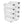Sterilite 116 Qt Stackable Storage Bin Plastic Organizing Container, 8 Pack
