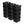 Sterilite Stackable Sturdy Storage Crate Organizer Bins with Handles, 12 Pack