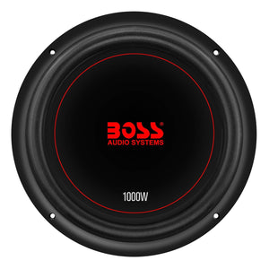 Boss Chaos Exxtreme 10 Inch 1000 Watt Dual Voice Coil 4 Ohm Car Audio Subwoofer - TRAPSKI