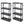 Gracious Living 4 Shelf Adjustable Height Medium Duty Storage, Black (2 Pack)