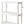 Gracious Living 4 Shelf Adjustable Height Medium Duty Storage, White (4 Pack)