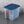 Sterilite 26 Gallon Latch & Carry Plastic Storage Tote Container Box, 12 Pack