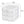 Sterilite ClearView Plastic Small 3 Drawer Desktop Storage Unit, White, 18 Pack