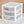Sterilite ClearView Plastic Small 3 Drawer Desktop Storage Unit, White, 18 Pack