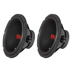Boss Chaos Exxtreme 10" 1000W Dual Voice Coil 4 Ohm Car Audio Subwoofer (2 Pack) - TRAPSKI