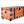 Trunk Table With Four Wheel Large Capacity Storage Coffee Table - Natural / Black