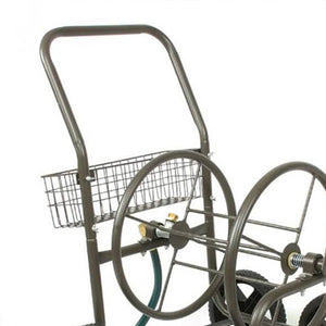 Liberty Garden Products 4 Wheel Residential Hose Reel Cart Holds Up to 250 Feet