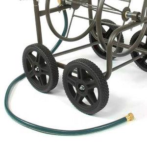 Liberty Garden Products 4 Wheel Residential Hose Reel Cart Holds Up to 250 Feet