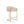 Mid-Century Modern Stool With Steel Base