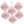 Christmas Ball Ornaments, Glass Decorative Hanging Ball Christmas Tree Ornaments For Holiday Party Decorations (Set of 6) - Pink