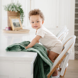Lush Receiving Blanket 30x40 Inch by Saranoni