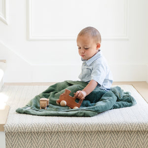 Lush Receiving Blanket 30x40 Inch by Saranoni