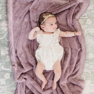 Lush Receiving Blanket 30x40 Inch by Saranoni