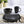 Gibson Elite Soho Lounge 16 Piece Dinnerware Set for 4, Matte Black (2 Pack)