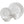 Gibson 102563.16RM Porcelain Zen Buffet 16 Piece Round Dinnerware Set, White - TRAPSKI