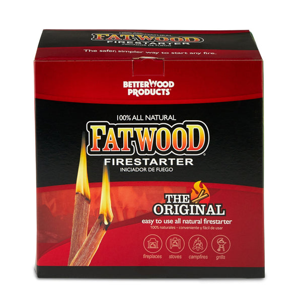 Betterwood Products 9910 Fatwood 10 Pound Natural Pine Tree Wood Firestarter