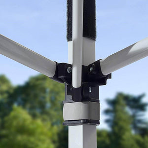 ShelterLogic Commercial C100 10 x 10 Foot Straight Leg Pop Up Canopy, White