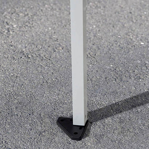 ShelterLogic Commercial C100 10 x 10 Foot Straight Leg Pop Up Canopy, White