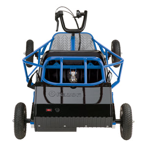 Razor Vintage Single Rider Electric Kart Dune Buggy for Ages 8 and Up, Blue - TRAPSKI