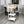 Origami RBT Fully Stainless Steel Foldable Kitchen Cart with 4 Wheels, White