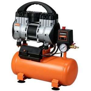 Quiet Low Noise Oil-Free Air Compressor
