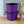 Sterilite 18 Gallon Storage Tote Stackable Plastic Bin with Lid, Purple, 8 Pack