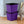 Sterilite 18 Gallon Storage Tote Stackable Plastic Bin with Lid, Purple, 24 Pack