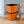 Sterilite 18 Gallon Orange Plastic Storage Container Bin Tote with Lid (16 Pack) - TRAPSKI