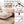 Queen Size Upholstered Floating Bed Frame with LED Lights