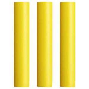 Pacer Battery Cable Heat Shrink Tubing - 1" x 12" - Yellow (3-Pieces)