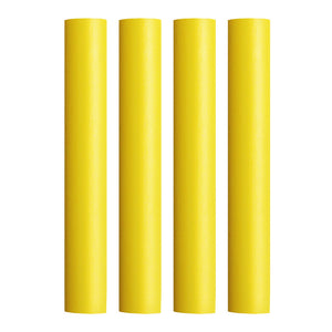 Pacer Battery Cable Heat Shrink Tubing - 3/4" x 12" - Yellow (4-Pieces)