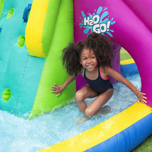 Bestway H2OGO! Funfinity Splash Kids Inflatable Mega Water Park with Air Blower