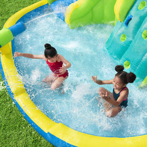 Bestway H2OGO! Funfinity Splash Kids Inflatable Mega Water Park with Air Blower