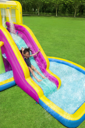 Bestway H2OGO! Funfinity Splash Kids Inflatable Mega Water Park with Air Blower