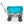 Mac Sports Double Decker Collapsible Outdoor Cart Utility Garden Wagon, Blue