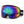 New double-layer anti-fog ski goggles, mountaineering ski goggles, men's and women's snow glasses card myopia