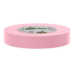 FrogTape CP 325 Medium-High Adhesion Masking Tape - 24MM x 55M x 12-Pack - Pink - Rated f/325F