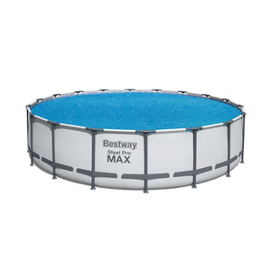 Bestway Flowclear 18' Round Solar Pool Cover for Above Ground Pools (Cover Only)